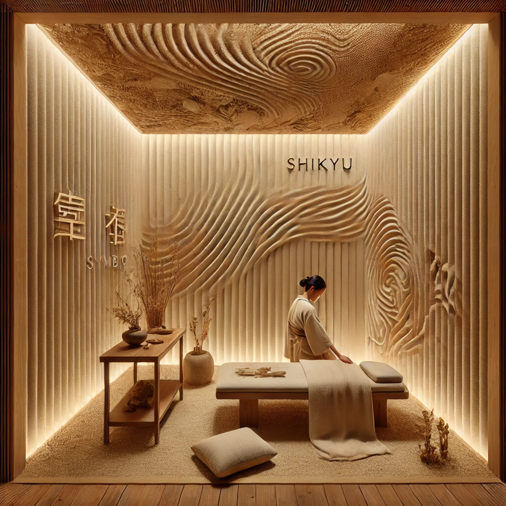 Une salle de massage